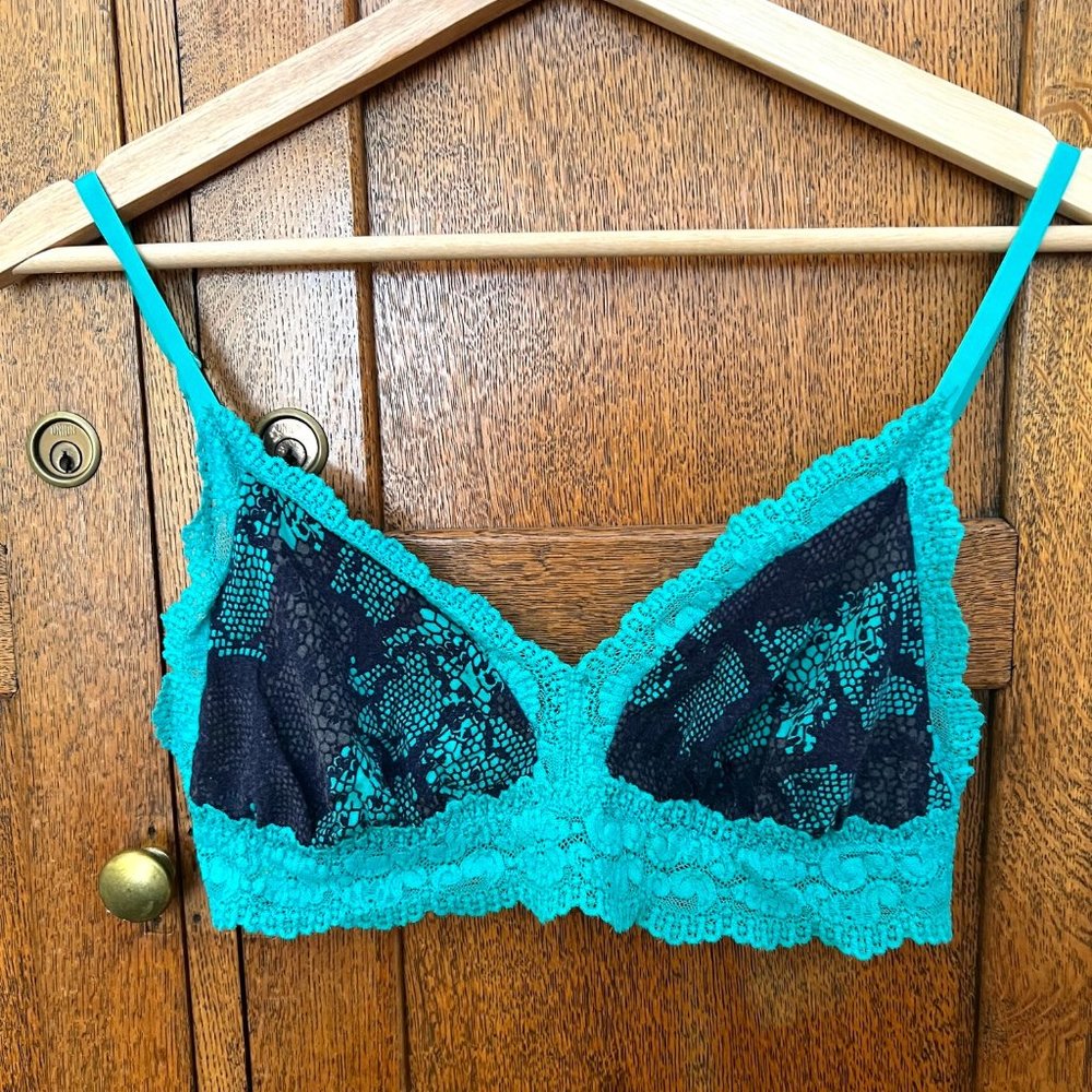 Cosabella Amore turquoise L bralette